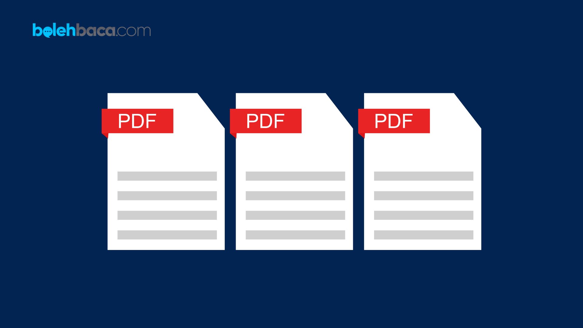 Cara menjadikan satu file pdf