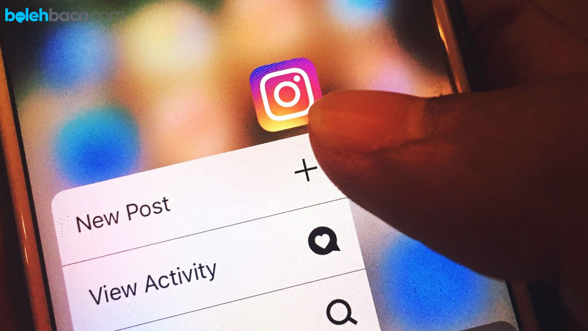 Cara menyimpan gambar dari instagram